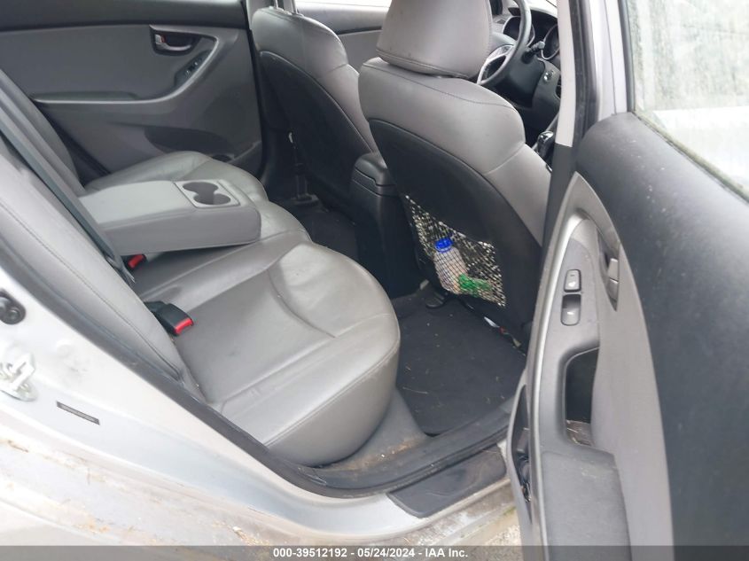 2012 Hyundai Elantra Limited VIN: 5NPDH4AE4CH150244 Lot: 39512192