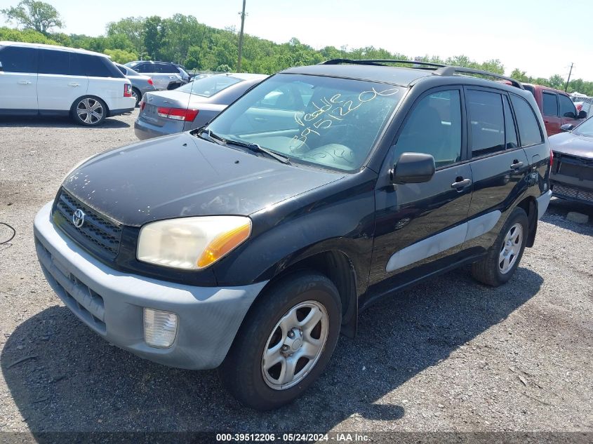 2001 Toyota Rav4 VIN: JTEHH20V016005938 Lot: 39512206