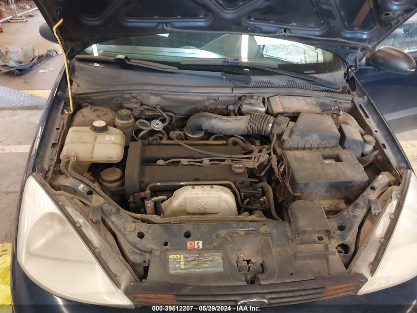 2002 Ford Focus Zx3 VIN: 3FAFP31332R134235 Lot: 39512207