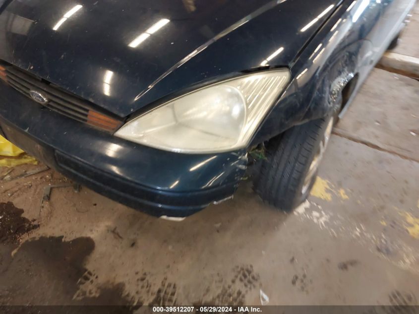 2002 Ford Focus Zx3 VIN: 3FAFP31332R134235 Lot: 39512207