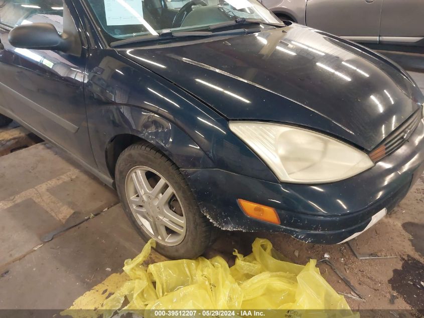 2002 Ford Focus Zx3 VIN: 3FAFP31332R134235 Lot: 39512207