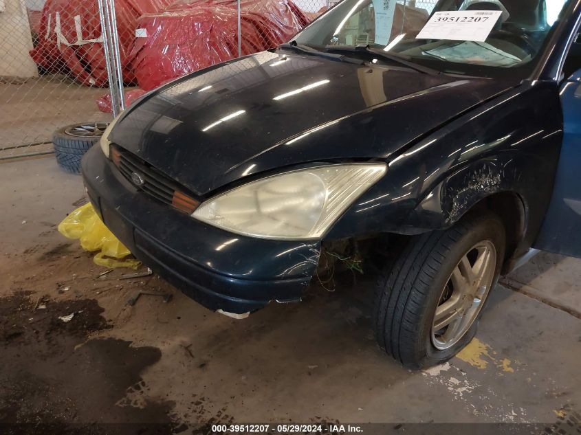 2002 Ford Focus Zx3 VIN: 3FAFP31332R134235 Lot: 39512207