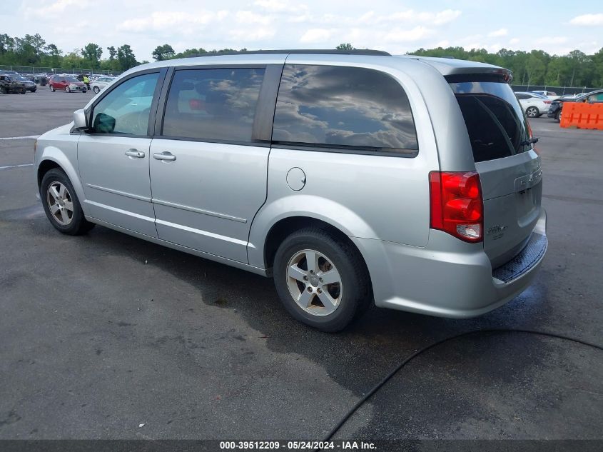 2012 Dodge Grand Caravan Sxt VIN: 2C4RDGCGXCR130570 Lot: 39512209