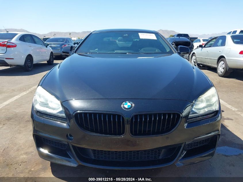 2015 BMW 650I VIN: WBAYM9C55FD248357 Lot: 39512215