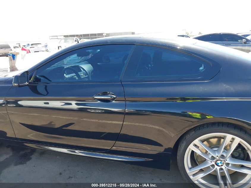 2015 BMW 650I VIN: WBAYM9C55FD248357 Lot: 39512215