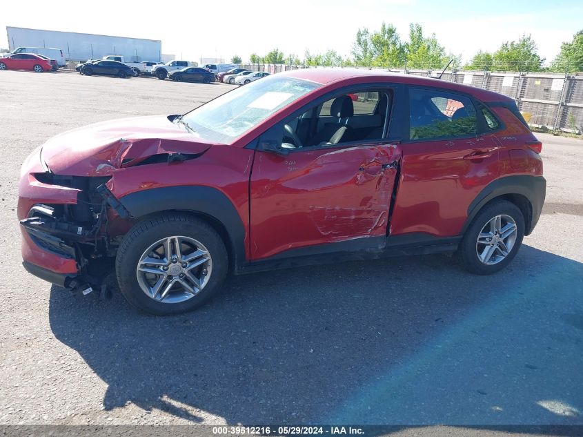 2021 Hyundai Kona Se VIN: KM8K1CAA5MU739938 Lot: 39512216