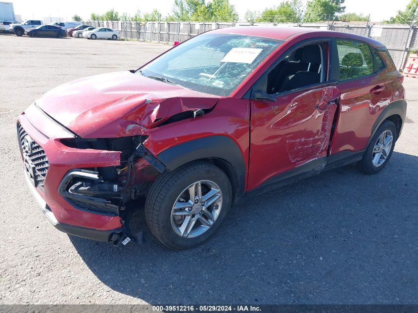 2021 Hyundai Kona Se VIN: KM8K1CAA5MU739938 Lot: 39512216