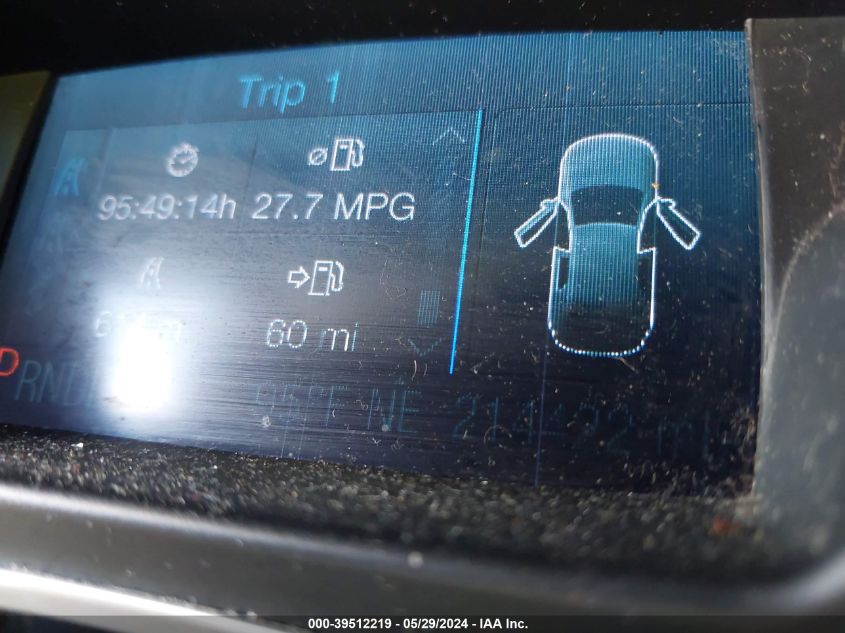 2013 Ford Focus Se VIN: 1FADP3F20DL288488 Lot: 39512219