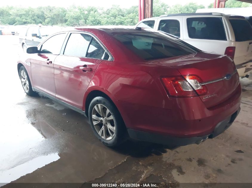 2010 Ford Taurus Sel VIN: 1FAHP2EW1AG140743 Lot: 39512240