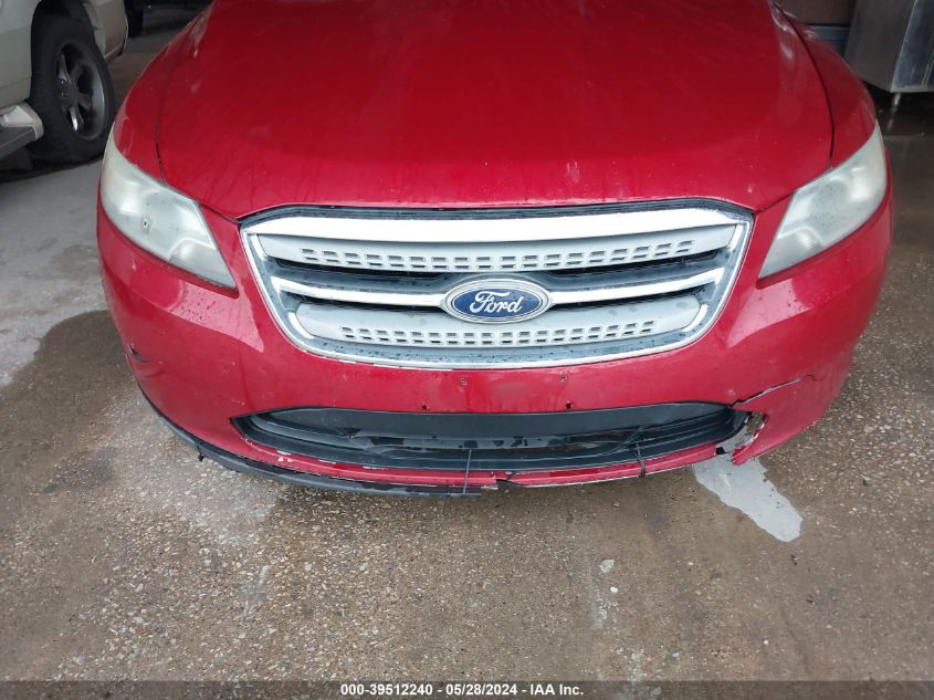 2010 Ford Taurus Sel VIN: 1FAHP2EW1AG140743 Lot: 39512240