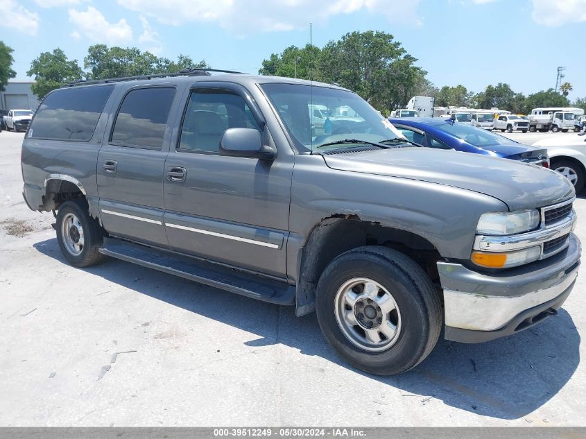 2002 Chevrolet Suburban 1500 Lt VIN: 1GNFK16Z82J305556 Lot: 39512249