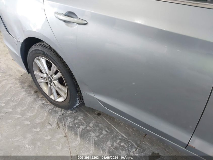 2016 Hyundai Sonata Se VIN: 5NPE24AF0GH358786 Lot: 39512263