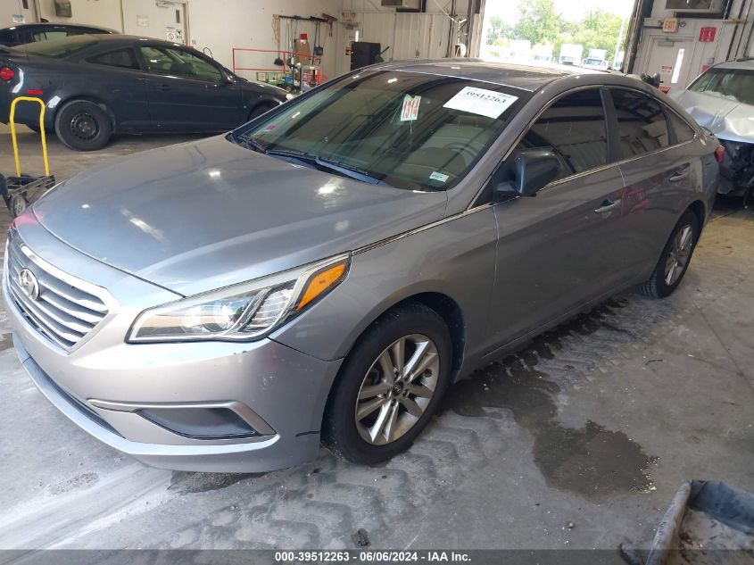 2016 Hyundai Sonata Se VIN: 5NPE24AF0GH358786 Lot: 39512263