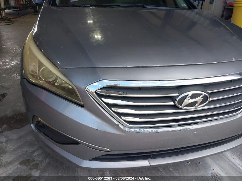2016 Hyundai Sonata Se VIN: 5NPE24AF0GH358786 Lot: 39512263