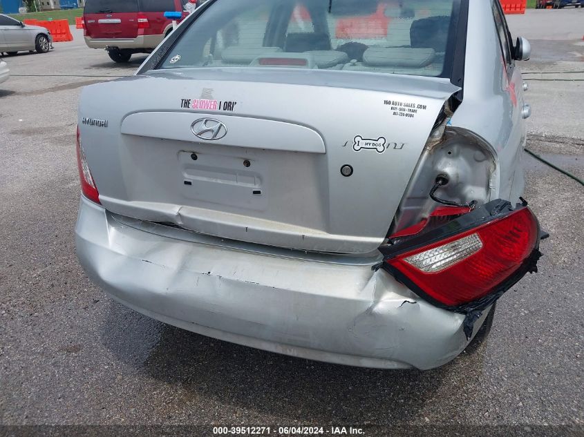 2007 Hyundai Accent Gls VIN: KMHCN46C07U128678 Lot: 39512271