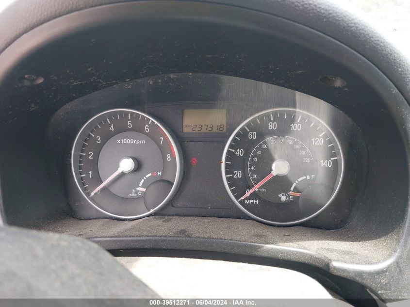 2007 Hyundai Accent Gls VIN: KMHCN46C07U128678 Lot: 39512271