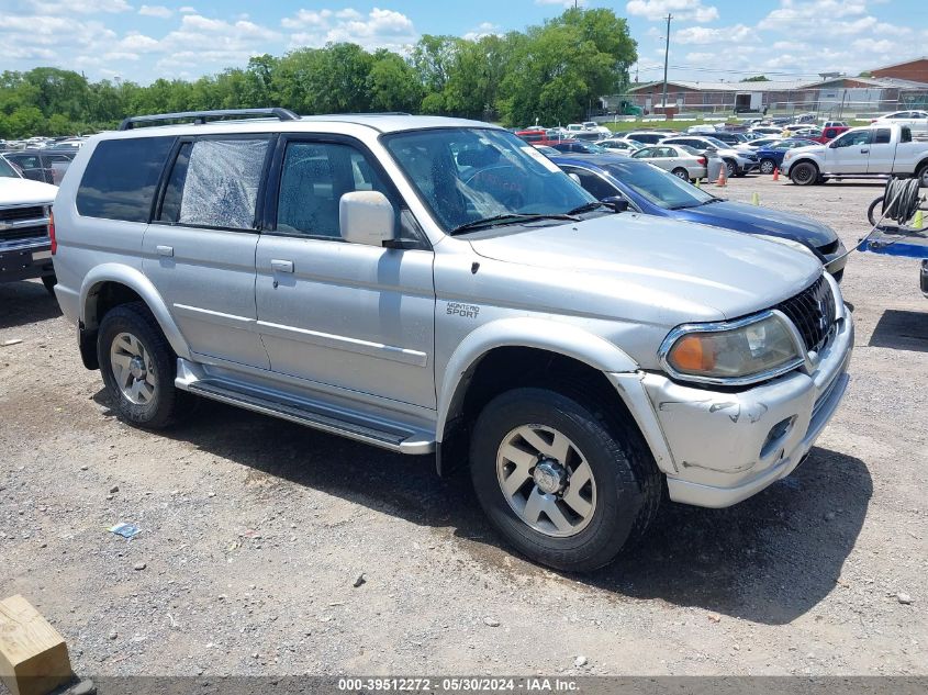 2002 Mitsubishi Montero Sport Ltd VIN: JA4MT41R12J023212 Lot: 39512272