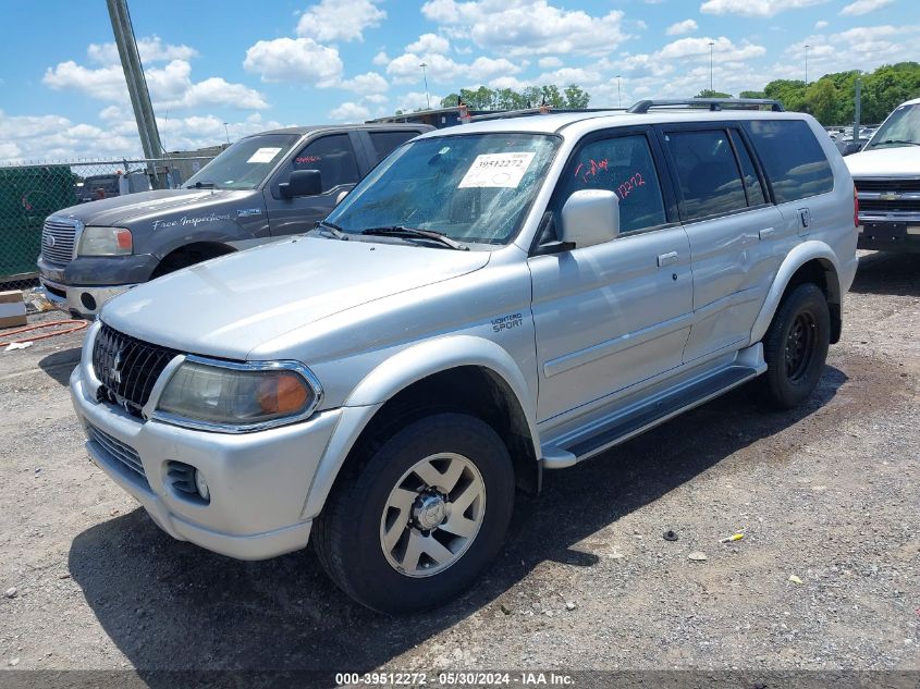 2002 Mitsubishi Montero Sport Ltd VIN: JA4MT41R12J023212 Lot: 39512272