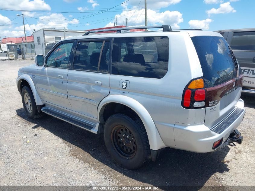 2002 Mitsubishi Montero Sport Ltd VIN: JA4MT41R12J023212 Lot: 39512272