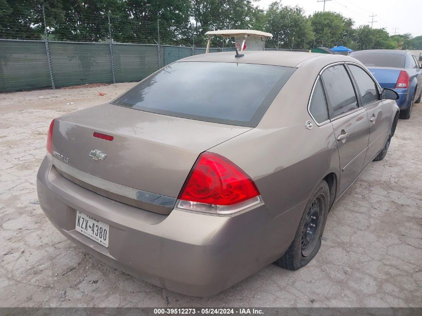 2006 Chevrolet Impala Ls VIN: 2G1WB58K669198906 Lot: 39512273