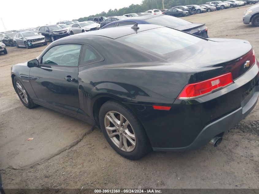 2015 Chevrolet Camaro 1Lt VIN: 2G1FD1E31F9200707 Lot: 39512360