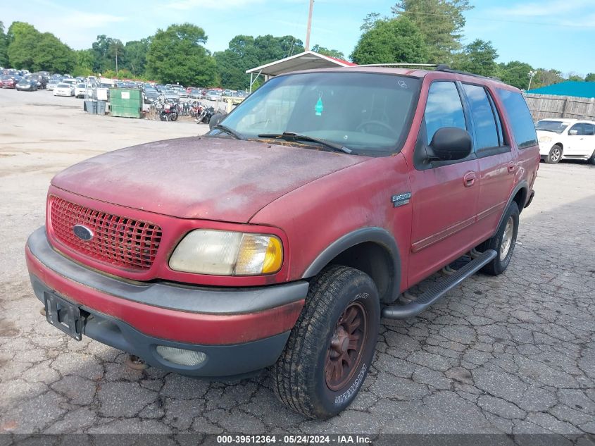 2001 Ford Expedition Xlt VIN: 1FMPU16L01LA17578 Lot: 39512364