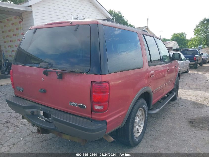 2001 Ford Expedition Xlt VIN: 1FMPU16L01LA17578 Lot: 39512364