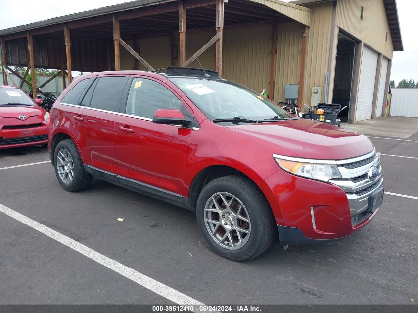 2013 Ford Edge Limited VIN: 2FMDK4KC1DBA40937 Lot: 39512410