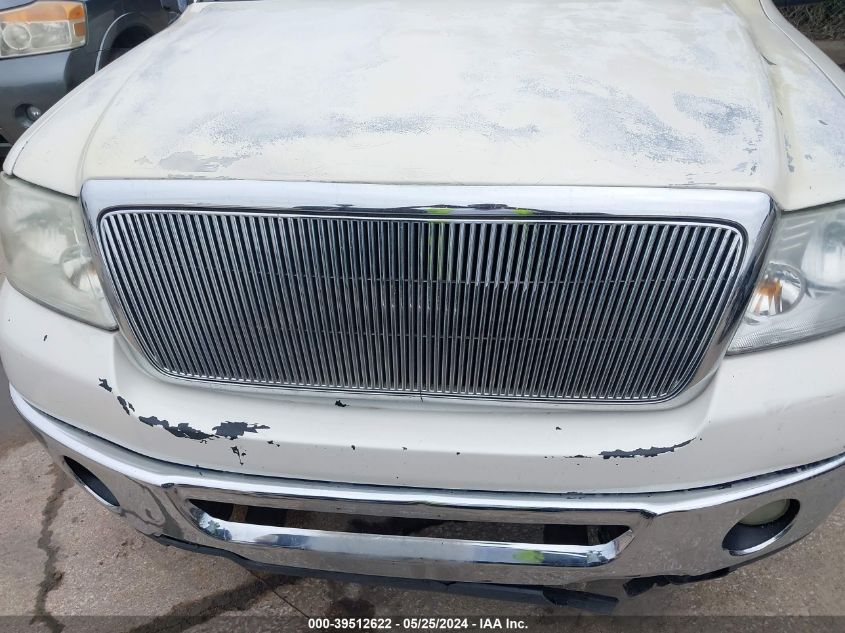 2007 Ford F-150 Lariat/Xlt VIN: 1FTPW12VX7FB44576 Lot: 39512622