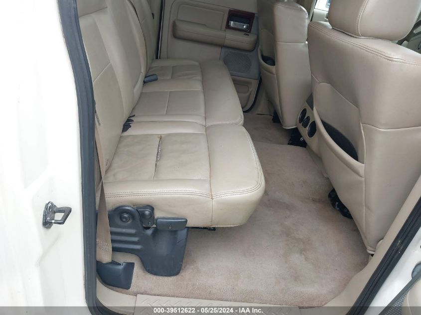 2007 Ford F-150 Lariat/Xlt VIN: 1FTPW12VX7FB44576 Lot: 39512622