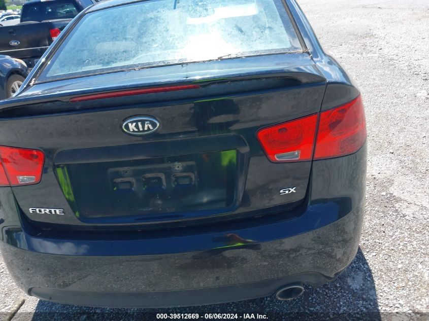 2010 Kia Forte Sx VIN: KNAFW4A39A5302980 Lot: 39512669