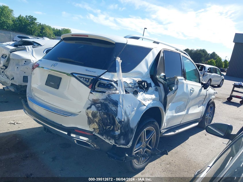 2022 Mercedes-Benz Gle 450 4Matic VIN: 4JGFB5KBXNA751099 Lot: 39512672