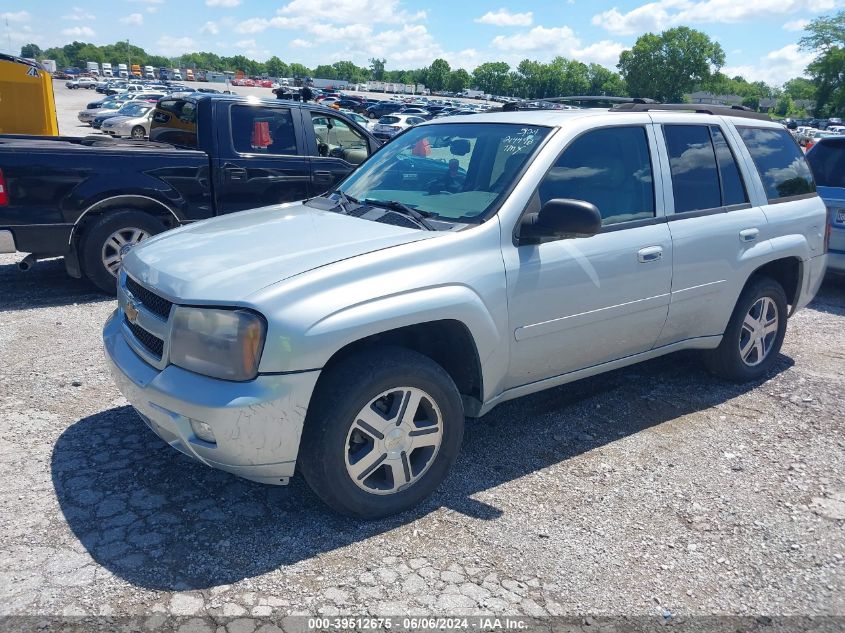 2007 Chevrolet Trailblazer Lt VIN: 1GNDS13S372214498 Lot: 39512675