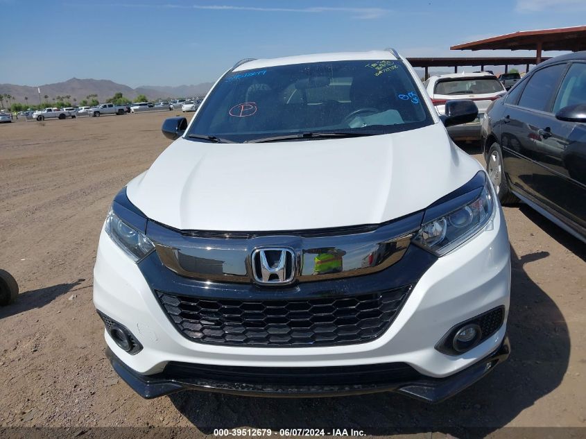 2021 Honda Hr-V Awd Sport VIN: 3CZRU6H13MM729358 Lot: 39512679