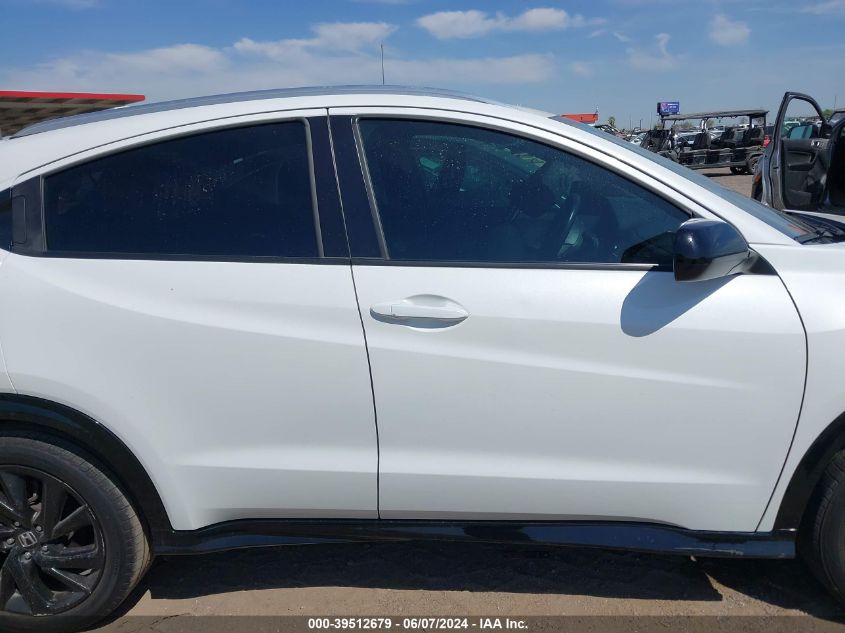 2021 Honda Hr-V Awd Sport VIN: 3CZRU6H13MM729358 Lot: 39512679