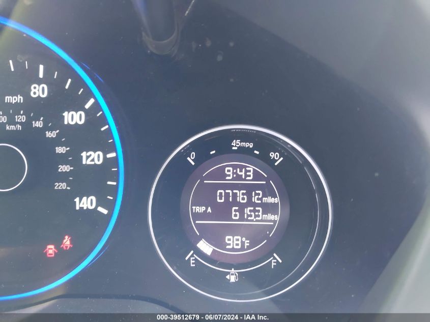 2021 Honda Hr-V Awd Sport VIN: 3CZRU6H13MM729358 Lot: 39512679