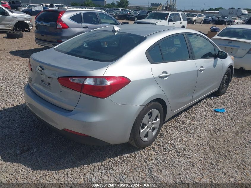 2015 Kia Forte Lx VIN: KNAFK4A69F5338519 Lot: 39512687