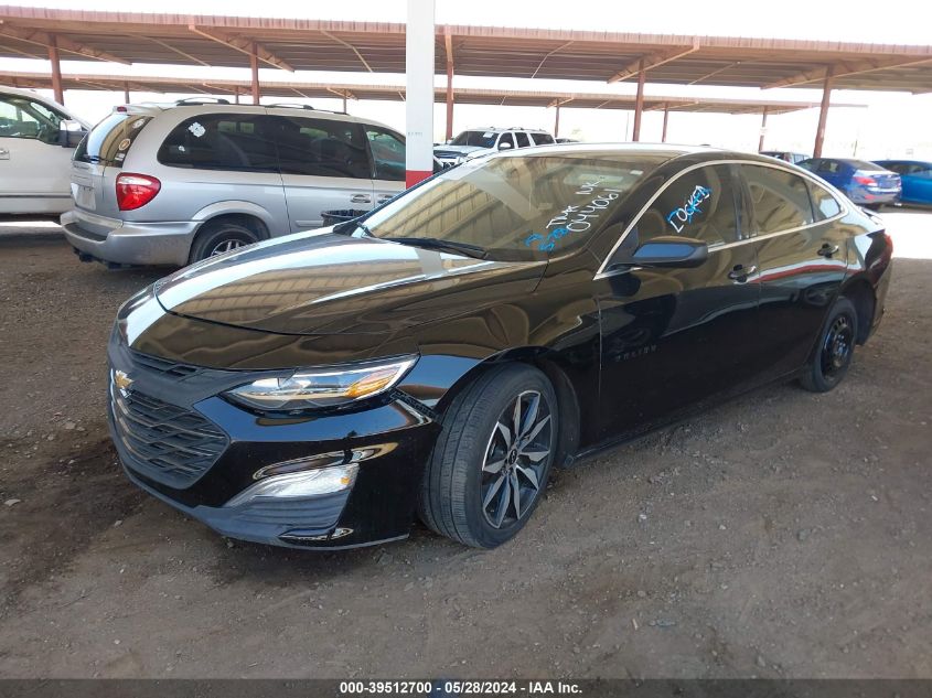 2020 Chevrolet Malibu Fwd Rs VIN: 1G1ZG5ST5LF044061 Lot: 39512700