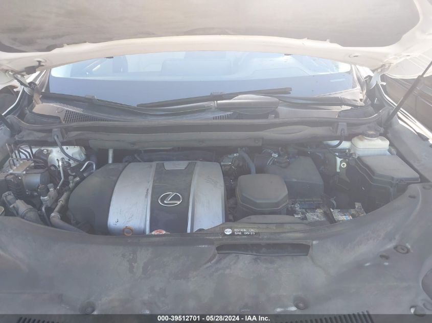 2017 Lexus Rx 350 VIN: 2T2ZZMCA4HC072938 Lot: 39512701