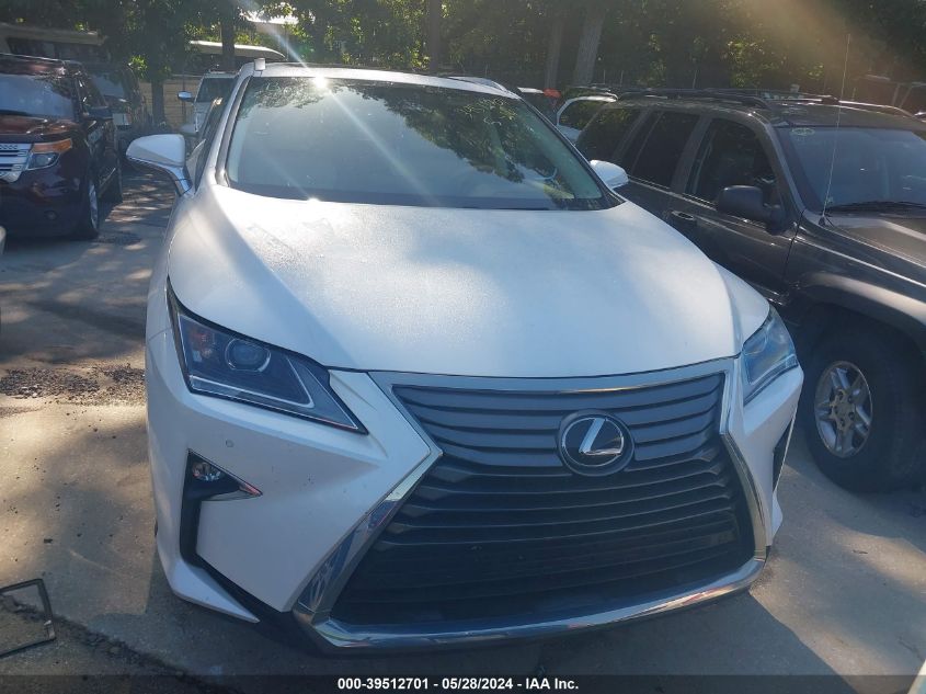 2017 Lexus Rx 350 VIN: 2T2ZZMCA4HC072938 Lot: 39512701