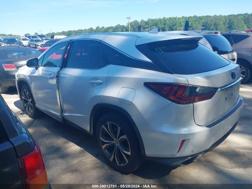 2017 Lexus Rx 350 VIN: 2T2ZZMCA4HC072938 Lot: 39512701