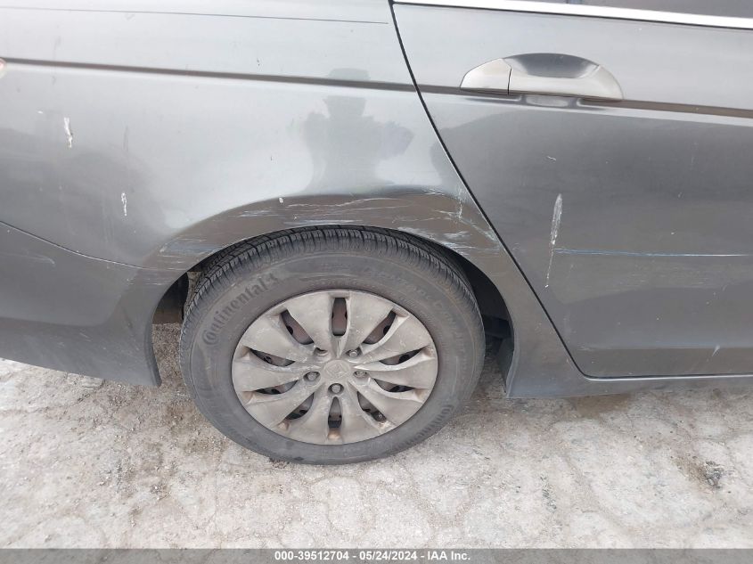 2010 Honda Accord 2.4 Lx VIN: 1HGCP2F37AA147581 Lot: 39512704