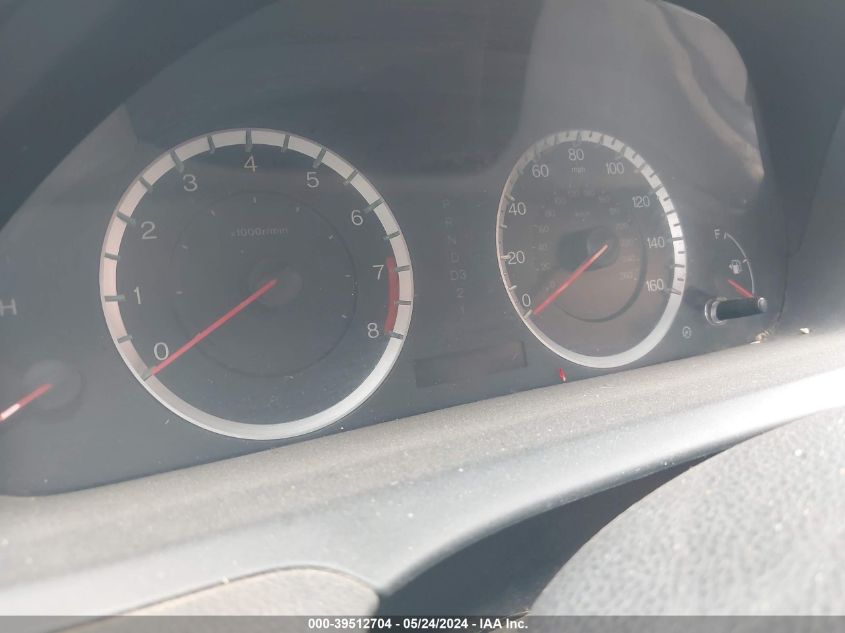 2010 Honda Accord 2.4 Lx VIN: 1HGCP2F37AA147581 Lot: 39512704