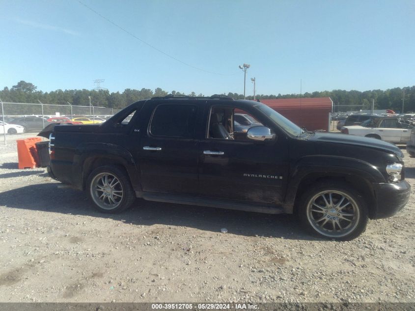 2007 Chevrolet Avalanche 1500 Ltz VIN: 3GNEC12067G160073 Lot: 39512705