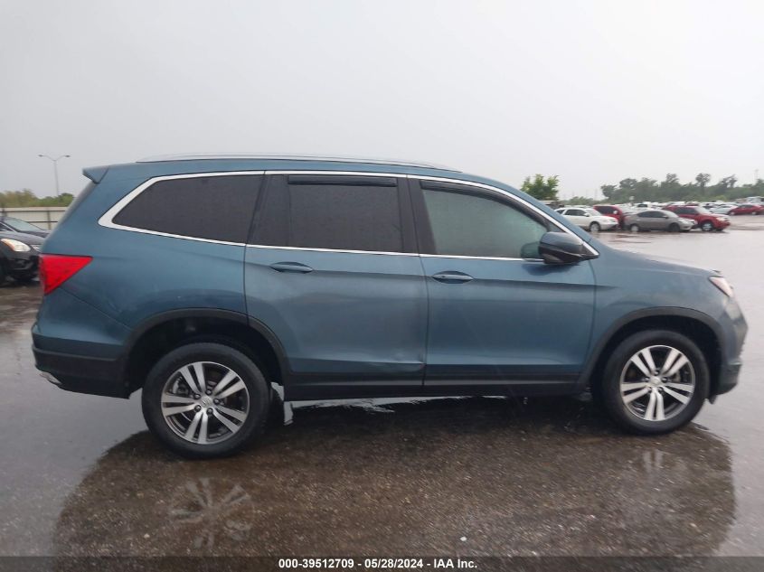 2018 Honda Pilot Ex-L VIN: 5FNYF5H56JB005611 Lot: 39512709