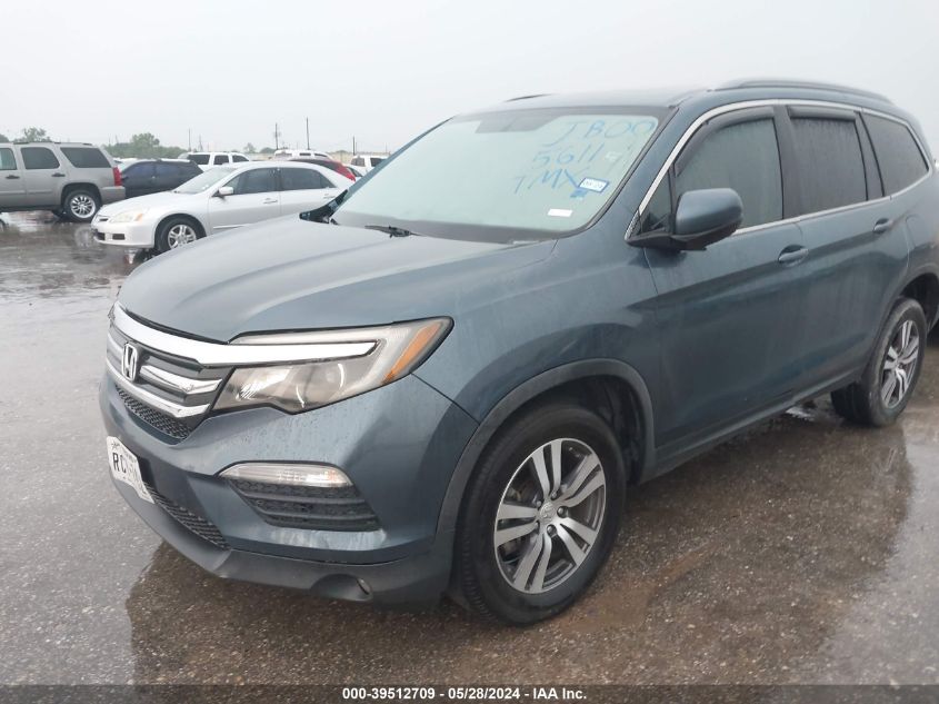 2018 Honda Pilot Ex-L VIN: 5FNYF5H56JB005611 Lot: 39512709