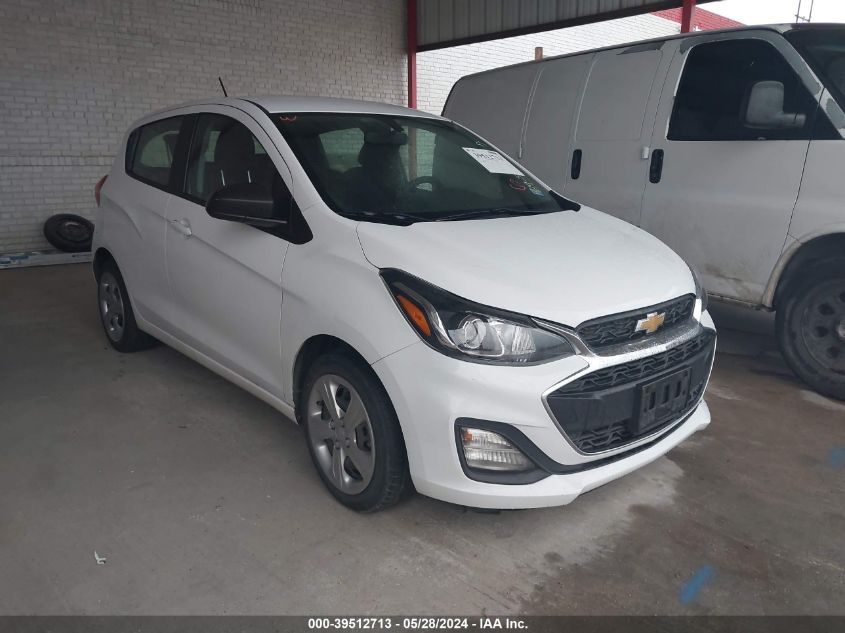 2020 Chevrolet Spark Fwd Ls Automatic VIN: KL8CB6SA2LC422136 Lot: 39512713