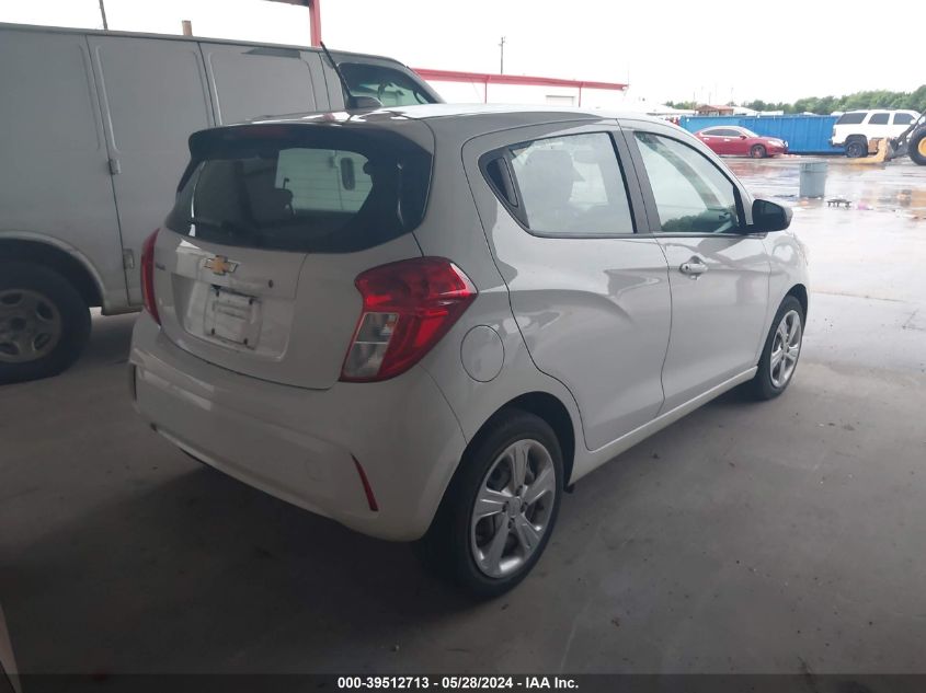 2020 Chevrolet Spark Fwd Ls Automatic VIN: KL8CB6SA2LC422136 Lot: 39512713