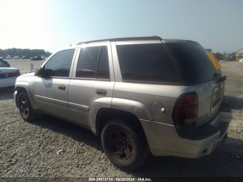 2007 Chevrolet Trailblazer Ls VIN: 1GNDS13S072301274 Lot: 39512714