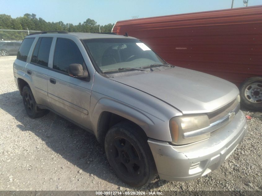 2007 Chevrolet Trailblazer Ls VIN: 1GNDS13S072301274 Lot: 39512714